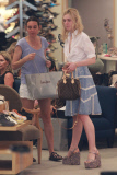 *EXCLUSIVE* Elle Fanning feeds her Shoe Addiction at Neimus Marcus