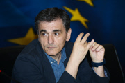 Change of leadership in the Greek Ministry of Finance, Athens, Greece - 06 Jul 2015