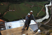 Skylodge glass hotel lets adventurous travellers stay in Glass Pod on a 400ft Cliff, Peru - Jul 2015