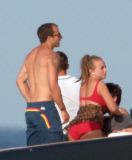 Chloe Green and new boyfriend in Saint Tropez