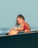 Chloe Green and new boyfriend in Saint Tropez