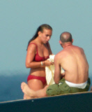 Chloe Green and new boyfriend in Saint Tropez