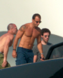 Chloe Green and new boyfriend in Saint Tropez