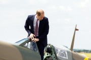 Prince William visits the Imperial War Museum Duxford, Cambridgeshire, Britain - 09 Jul 2015