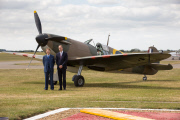Prince William visits the Imperial War Museum Duxford, Cambridgeshire, Britain - 09 Jul 2015