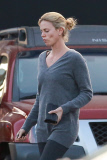 *EXCLUSIVE* Charlize Theron steps out for the first time since calling off engagement **NO WEB, WEB EMBARGO UNTIL 9:30AM PST JULY 10, 2015**