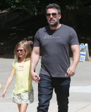 Semi-Exclusive... Ben Affleck Looks Happy and Healthy Again During Atlanta Museum Visit With Violet 