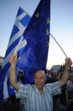 Pro Euro rally in Athens