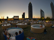 Open Air Kino im Whirlpool