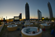 Open Air Kino im Whirlpool