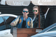 Miley Cyrus and Stella Maxwell have a dinner date at Nobu - Part 2