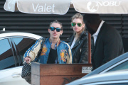 Miley Cyrus and Stella Maxwell have a dinner date at Nobu - Part 2