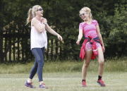 FAMEFLYNET - Exclusive: BRITS Award Winner Of Best Female Solo Artist Paloma Faith Being Put Through Her Paces