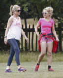 FAMEFLYNET - Exclusive: BRITS Award Winner Of Best Female Solo Artist Paloma Faith Being Put Through Her Paces