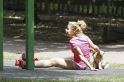 FAMEFLYNET - Exclusive: BRITS Award Winner Of Best Female Solo Artist Paloma Faith Being Put Through Her Paces