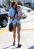 Exclusive... Jordana Brewster & Family Spotted Out For Lunch 