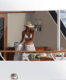 Elle Macpherson shows off her incredible bikini body in Saint Tropez
