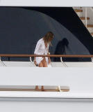 Elle Macpherson shows off her incredible bikini body in Saint Tropez