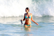 *EXCLUSIVE* Alessandra Ambrosio displays her heavenly physique in Rio