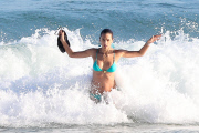 *EXCLUSIVE* Alessandra Ambrosio displays her heavenly physique in Rio