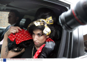 Amy Winehouse leaving her home to visit husband Blake in prison, London, Britain - 31 Mar 2008
