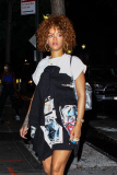 Rihanna returns for another late night studio session