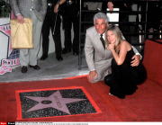 JAMES BROLIN ON THE WALK OF FAME IN THE   PRESENCE OF HIS LOVING WIFE,ACTRESS SINGER
