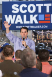 Wisconsin Gov. Walker Campaigns in South Carolina