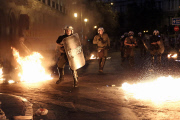 Anti-austerity protests, Athens, Greece - 15 Jul 2015