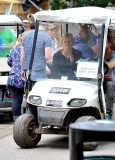FAMEFLYNET - Exclusive: Charlize Theron Gets Caught Smoking A Cigarette On The Set Of The Huntsman