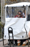 FAMEFLYNET - Exclusive: Charlize Theron Gets Caught Smoking A Cigarette On The Set Of The Huntsman