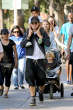*EXCLUSIVE* Orlando Bloom treats Flynn to an afternoon at Disneyland **NO GERMANY, FRANCE**
