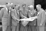 Walt Disney with Orange County Officials