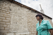 Around Hrabove village, one year after the tragedy of the Malaysian flight MH17, Ukraine.