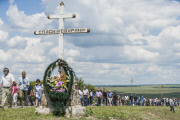 Anniversary of the tragedy of the Malaysian Flight MH17 in Hrabove village, Ukraine.