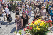 Anniversary of the tragedy of the Malaysian Flight MH17 in Hrabove village, Ukraine.
