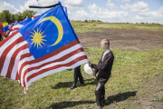 Anniversary of the tragedy of the Malaysian Flight MH17 in Hrabove village, Ukraine.
