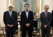 Government re-shuffle, Athens, Greece - 18 Jul 2015