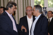 The swearing-in ceremony in Athens