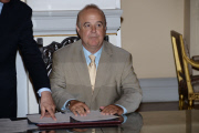 The swearing-in ceremony in Athens