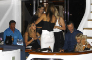 Exclusive... Sylvester Stallone & Family Enjoy A Day Of Fun On A Yacht 