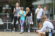 *EXCLUSIVE* Chloe Grace Moretz gets her green juice fix