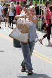 90210 alumnus Gabrielle Carteris shops for produce at Farmers Market