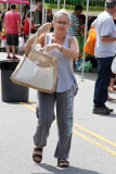 90210 alumnus Gabrielle Carteris shops for produce at Farmers Market
