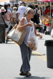 90210 alumnus Gabrielle Carteris shops for produce at Farmers Market