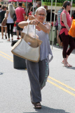 90210 alumnus Gabrielle Carteris shops for produce at Farmers Market