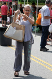 90210 alumnus Gabrielle Carteris shops for produce at Farmers Market