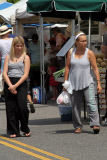 90210 alumnus Gabrielle Carteris shops for produce at Farmers Market