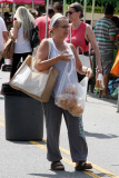 90210 alumnus Gabrielle Carteris shops for produce at Farmers Market