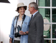 FAMEFLYNET - Exclusive: Sigourney Weaver Makes A Cameo In Doc Martin While Filming In Cornwall